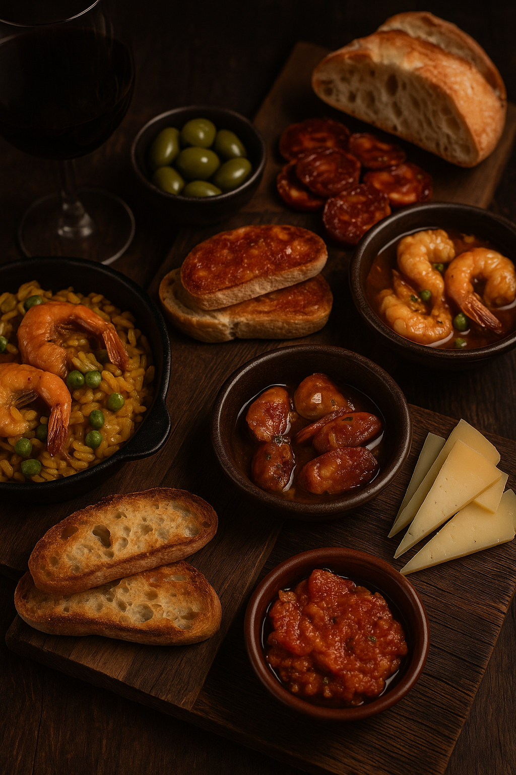 Speisekarte Jimmy's Tapas Bar